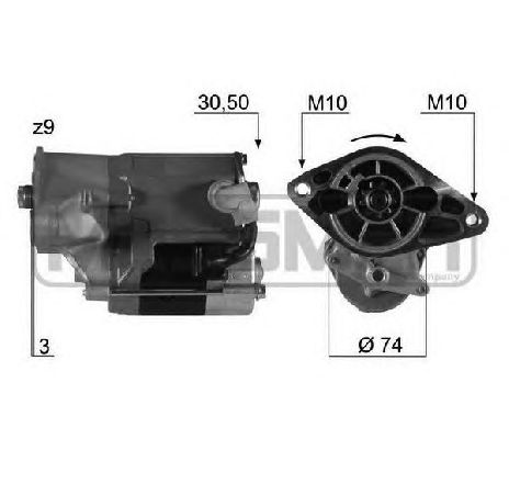Starter ERA 220205</br>Piesa auto pentru Sistem pornire Starter ERA 220205</br>Piesa auto pentru Sistem pornire