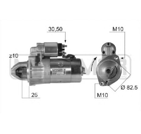 Starter ERA 220390</br>Piesa auto pentru Sistem pornire Starter ERA 220390</br>Piesa auto pentru Sistem pornire