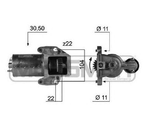 Starter ERA 220408</br>Piesa auto pentru Sistem pornire Starter ERA 220408</br>Piesa auto pentru Sistem pornire