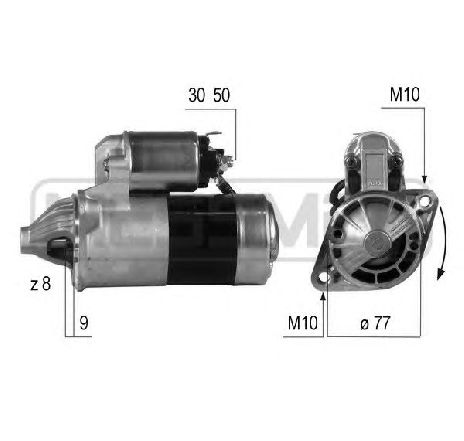 Starter ERA 220501</br>Piesa auto pentru Sistem pornire Starter ERA 220501</br>Piesa auto pentru Sistem pornire