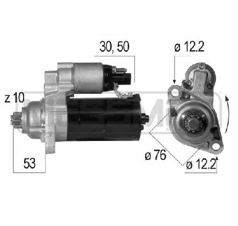 Starter ERA 220548</br>Piesa auto pentru Sistem pornire Starter ERA 220548</br>Piesa auto pentru Sistem pornire