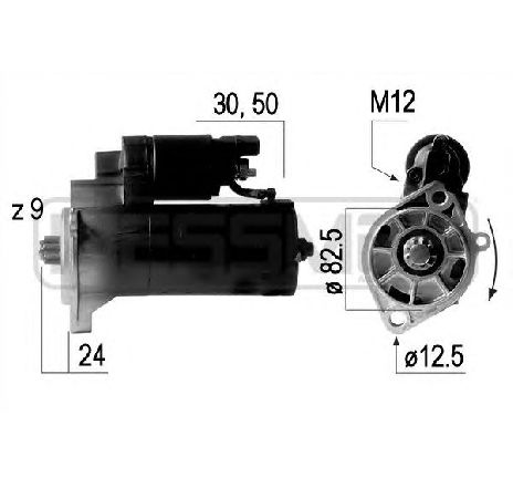 Starter ERA 220651</br>Piesa auto pentru Sistem pornire Starter ERA 220651</br>Piesa auto pentru Sistem pornire