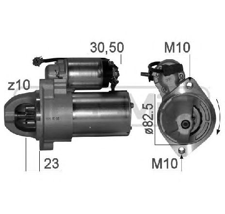 Starter ERA 220782</br>Piesa auto pentru Sistem pornire Starter ERA 220782</br>Piesa auto pentru Sistem pornire