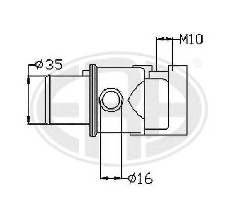 Termostat,lichid racire ERA 350146</br>Piesa auto pentru Termostat/ Garnitura Termostat,lichid racire ERA 350146</br>Piesa auto pentru Termostat/ Garnitura