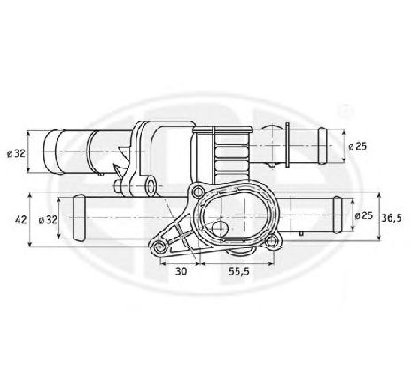 Termostat,lichid racire ERA 350154</br>Piesa auto pentru Termostat/ Garnitura Termostat,lichid racire ERA 350154</br>Piesa auto pentru Termostat/ Garnitura