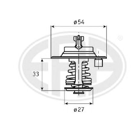 Termostat,lichid racire ERA 350160</br>Piesa auto pentru Termostat/ Garnitura Termostat,lichid racire ERA 350160</br>Piesa auto pentru Termostat/ Garnitura