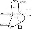 Curea de distributie FLENNOR 4002