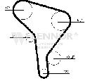 Curea de distributie FLENNOR 4511V</br>Piesa auto pentru Curea distributie/ Set