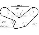 Curea de distributie FLENNOR 4985</br>Piesa auto pentru Curea distributie/ Set