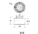 Mecanism tensionare, curea distributie ASHIKA 45-03-312</br>Piesa auto pentru Curea transmisie cu caneluri/ Set