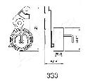 Mecanism tensionare, curea distributie ASHIKA 45-03-333</br>Piesa auto pentru Curea distributie / Rola de tensionare / Rola de ghidare