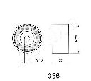 Mecanism tensionare, curea distributie ASHIKA 45-03-336</br>Piesa auto pentru Curea distributie / Rola de tensionare / Rola de ghidare