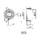 Mecanism tensionare, curea distributie ASHIKA 45-05-512</br>Piesa auto pentru Curea transmisie cu caneluri/ Set