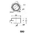 Mecanism tensionare, curea distributie ASHIKA 45-06-600</br>Piesa auto pentru Curea distributie / Rola de tensionare / Rola de ghidare