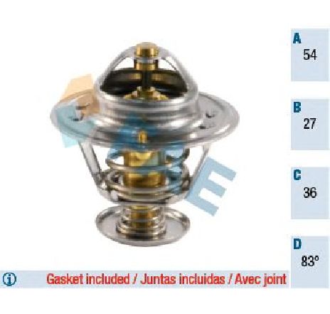 Termostat,lichid racire FAE 5304983</br>Piesa auto pentru Termostat/ Garnitura Termostat,lichid racire FAE 5304983</br>Piesa auto pentru Termostat/ Garnitura