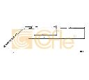 Cablu, frana de parcare COFLE 10.4134</br>Piesa auto pentru Sistem de franare