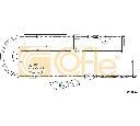 Cablu, frana de parcare COFLE 10.4511</br>Piesa auto pentru Sistem de franare