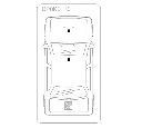 Cablu, frana de parcare COFLE 10.5174</br>Piesa auto pentru LAND ROVER DEFENDER Cabrio (LD)  2.4 Td4 4x4