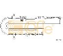 Cablu, frana de parcare COFLE 10.5238