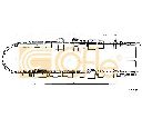 Cablu, frana de parcare COFLE 10.535