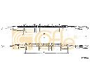 Cablu, frana de parcare COFLE 10.5891</br>Piesa auto pentru Sistem de franare