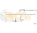 Cablu, frana de parcare COFLE 10.6891</br>Piesa auto pentru Sistem de franare