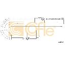Cablu, frana de parcare COFLE 10.6894</br>Piesa auto pentru Sistem de franare