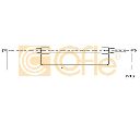 Cablu, frana de parcare COFLE 10.9323</br>Piesa auto pentru Sistem de franare