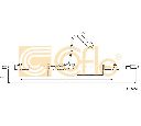 Cablu, frana de parcare COFLE 11.5676</br>Piesa auto pentru Sistem de franare