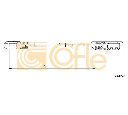 Cablu, frana de parcare COFLE 11.5935</br>Piesa auto pentru Sistem de franare