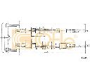 Cablu, frana de parcare COFLE 11.597</br>Piesa auto pentru Sistem de franare
