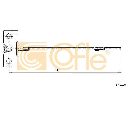 Cablu, frana de parcare COFLE 17.0120</br>Piesa auto pentru NISSAN ALMERA TINO (V10)  1.8