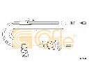 Cablu, frana de parcare COFLE 17.0126</br>Piesa auto pentru NISSAN ALMERA TINO (V10)  1.8