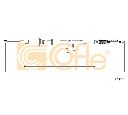 Cablu, frana de parcare COFLE 17.3509