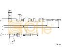 Cablu, frana de parcare COFLE 17.4231</br>Piesa auto pentru Sistem de franare