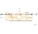 Cablu, frana de parcare COFLE 17.5013