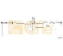 Cablu, frana de parcare COFLE 17.5026