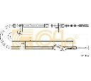 Cablu, frana de parcare COFLE 17.5034