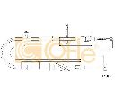 Cablu, frana de parcare COFLE 17.5056</br>Piesa auto pentru Sistem de franare