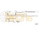 Cablu, frana de parcare COFLE 17.6028