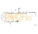 Cablu, frana de parcare COFLE 17.6057</br>Piesa auto pentru Sistem de franare