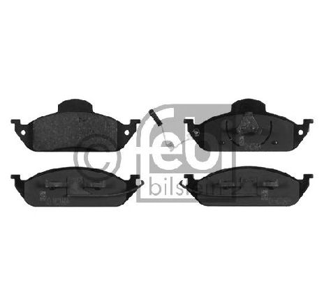 Set placute frana,frana disc FEBI BILSTEIN 16410 Set placute frana,frana disc FEBI BILSTEIN 16410