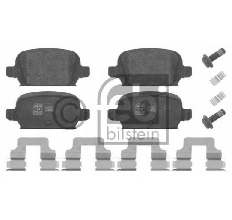 Set placute frana,frana disc FEBI BILSTEIN 16626 Set placute frana,frana disc FEBI BILSTEIN 16626