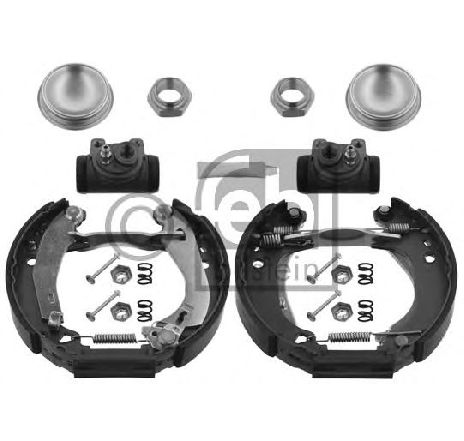 Set saboti frana FEBI BILSTEIN 37496</br>Piesa auto pentru Frana tambur Set saboti frana FEBI BILSTEIN 37496</br>Piesa auto pentru Frana tambur