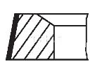 Set segmenti piston MAHLE ORIGINAL 002 24 N1</br>Piesa auto pentru Motor