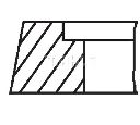Set segmenti piston MAHLE ORIGINAL 002 88 V0</br>Piesa auto pentru ansamblu piston