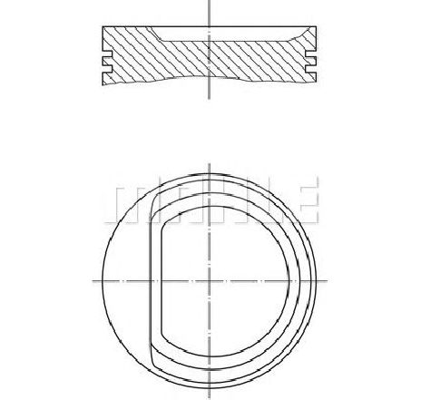 Piston MAHLE ORIGINAL 010 29 00</br>Piesa auto pentru ansamblu piston Piston MAHLE ORIGINAL 010 29 00</br>Piesa auto pentru ansamblu piston