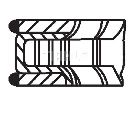 Set segmenti piston MAHLE ORIGINAL 011 58 N3</br>Piesa auto pentru OPEL CALIBRA A (85)  2.0 i 16V