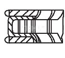 Set segmenti piston MAHLE ORIGINAL 028 RS 10103 0N0</br>Piesa auto pentru Motor
