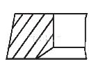 Set segmenti piston MAHLE ORIGINAL 030 55 N1</br>Piesa auto pentru Motor